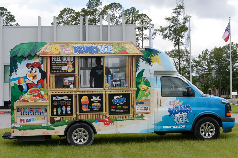 Kona Ice food truck at Virginia - Georgia Transformer.