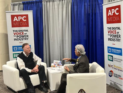 Virginia Transformer CEO, Prabhat Jain at an interview with APC Media.