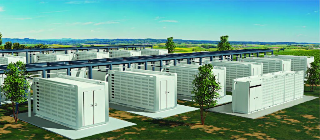 Battery energy storage facility.