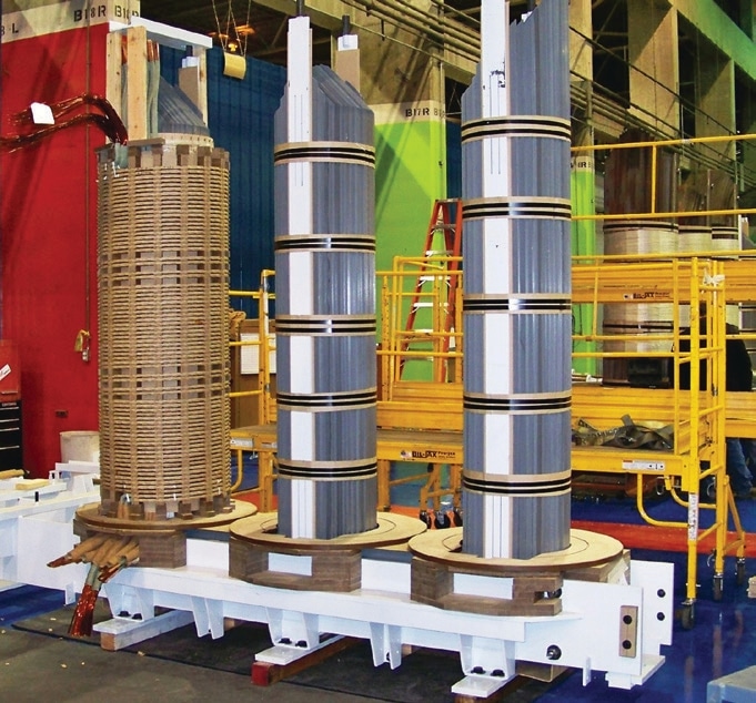 Core-Stacking Configurations to Optimize Cost, losses, and Sound levels