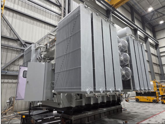 U.S. Naval Air Station China Lake, CA power distribution transformer.